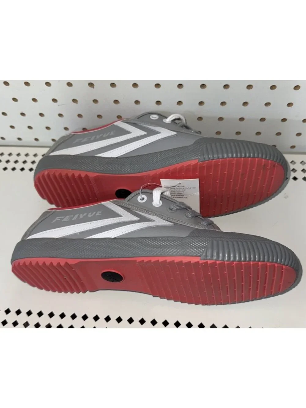 Feiyue X Staple 1920 Pigeon Mens Leather Athletic Shoes Sneakers Size 10 Gray
